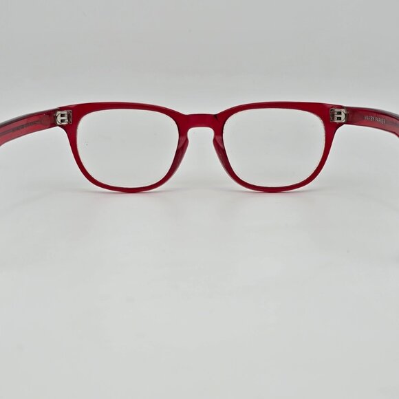 Warby Parker Preston 613 Maraschino Cherry Red Eyeglasses Frame w Case 49-20-140 - Picture 5 of 15